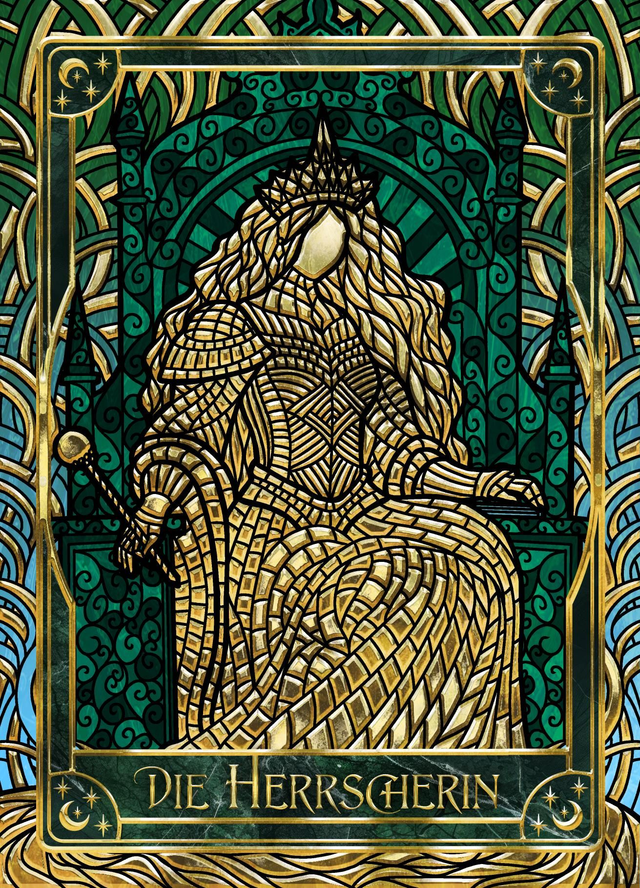 Tarotkarte / Charakterkarte DIE HERRSCHERIN 