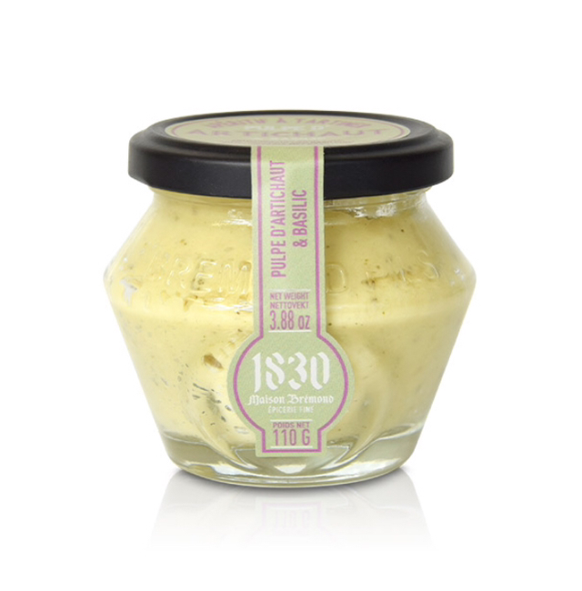 Pulpe d'artichaut et basilic