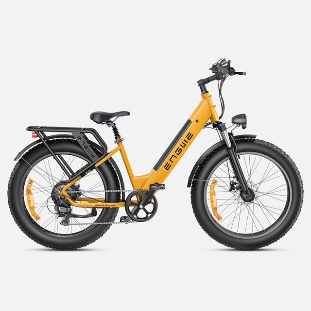 Engwe E26 Electric Step Through Bike - Yellow 