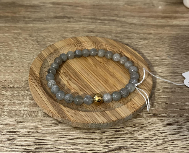 Bracelet pierres naturelles 6 mm