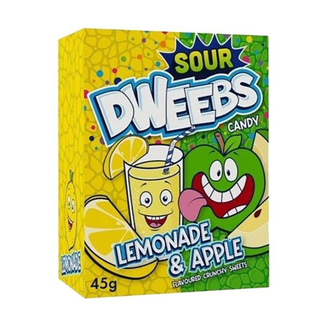 Dweebs Sour Lemonade & Apple – Caramelle aspre limonata e mela