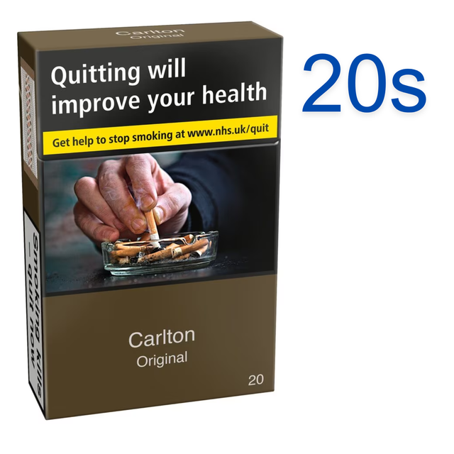 Carlton Original king size, 20s