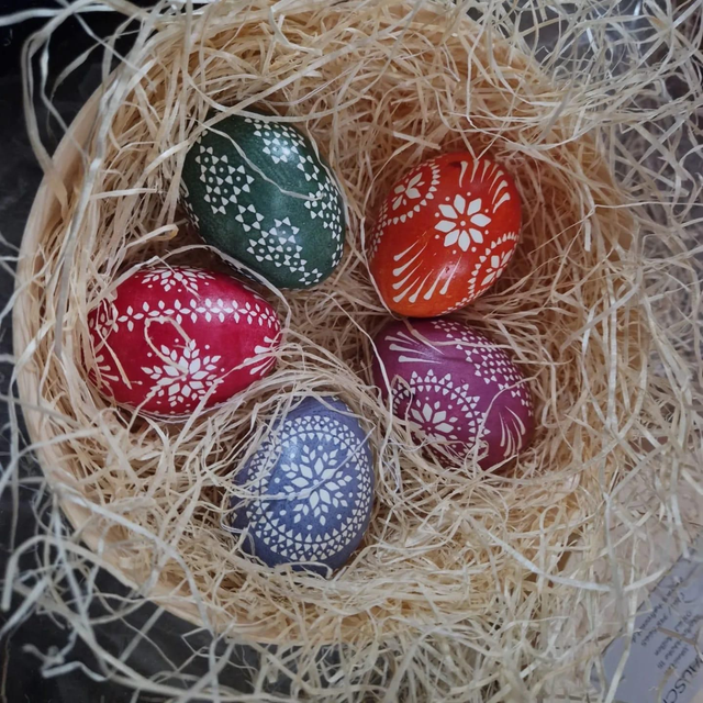 5-er Set Hühnerei Färbetechnik 