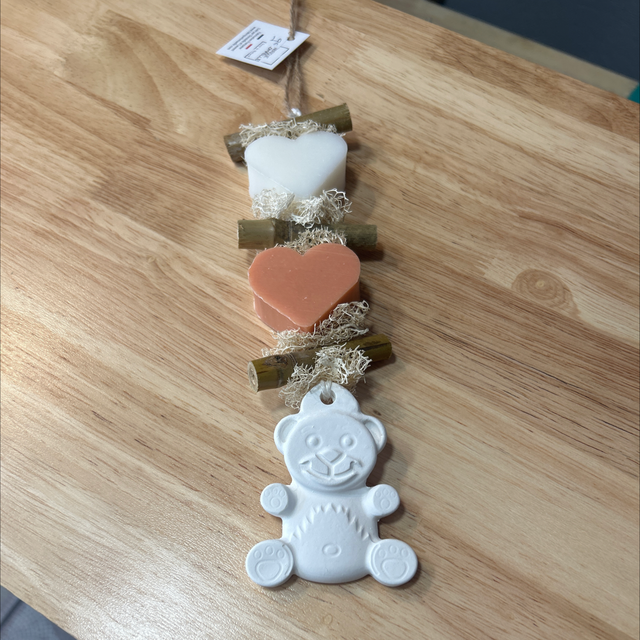 Tresses 2 savons nounours 