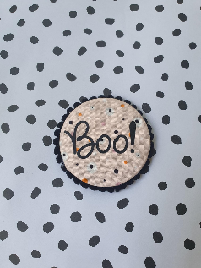 &#039;Boo&#039; Badge