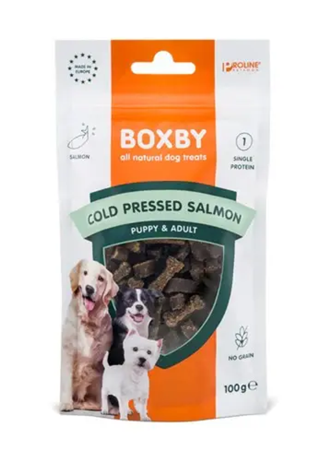 Boxby Cold Pressed Salmon Skanėstai 100g