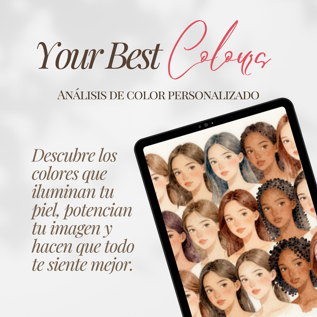 YOUR BEST COLOURS - Análisis de colorimetría personalizado