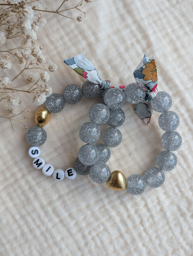 Bracelet Liberty Glowy Argenté Adulte/enfant 