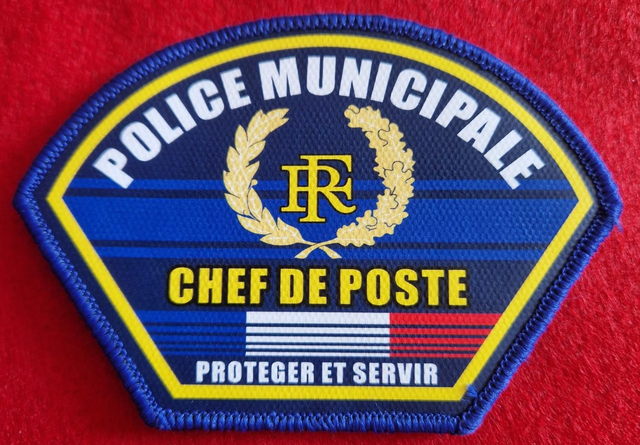 Patch PM RESCUE Chef de Poste 