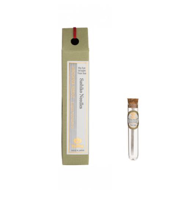 4 Aiguilles à Sashiko épaisse a chas large - Tulip