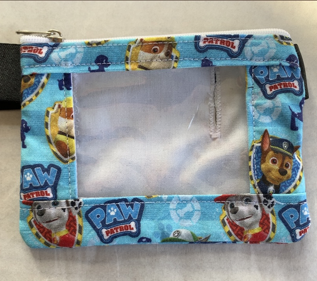Paw Patrol blue Pump Pouch 