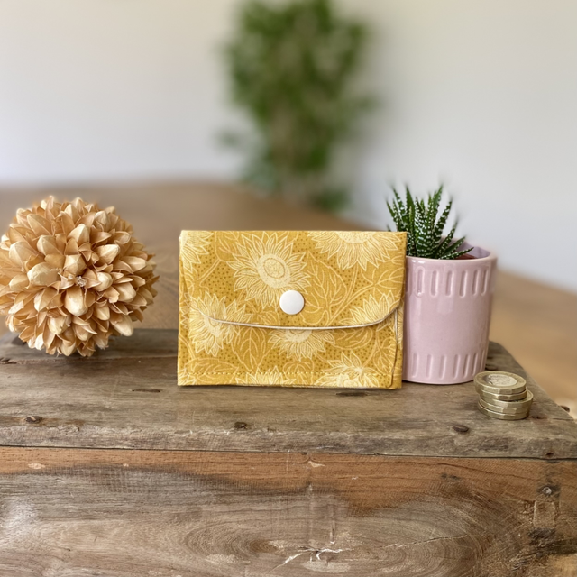 Card Wallet - Sunflowers