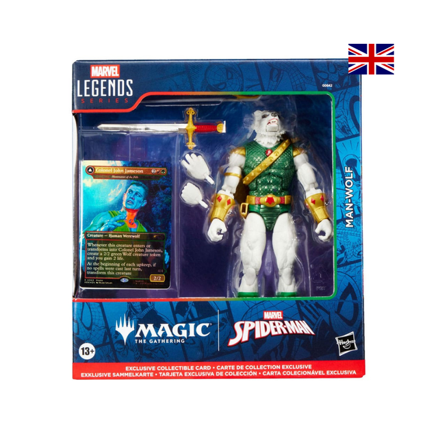 Vorverkauf: Actionfigur - Man-Wolf (plus exklusive Foil-Karte) (Versand ab Ende Oktober)
