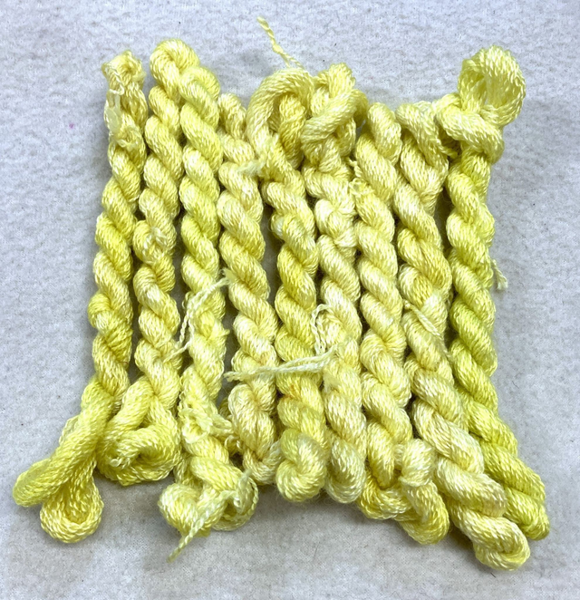 BFL Embroidery Thread  Bluefaced Leicester silk 6519