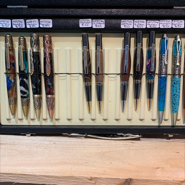 Handmade Wooden and Acrylic Twist Pens (part 2 various prices)