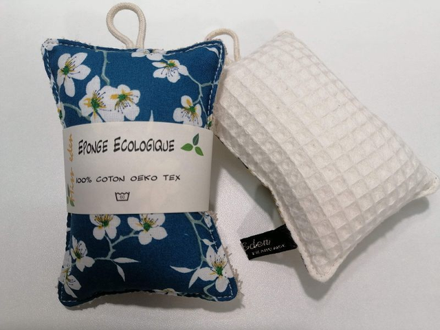 Eponge Nid D'abeille Fleurs