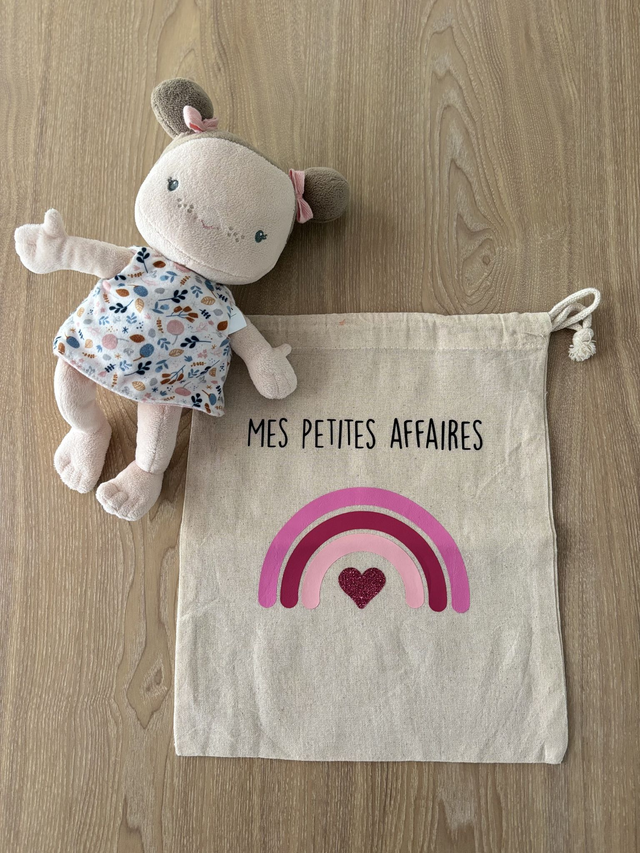 Tote-bag/pochon - Arc en ciel