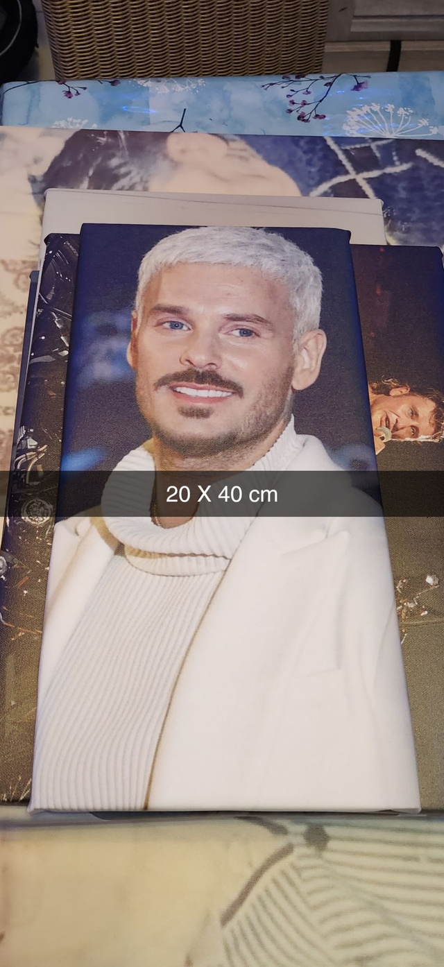 Toile Personnalisée 20 X 40 CM