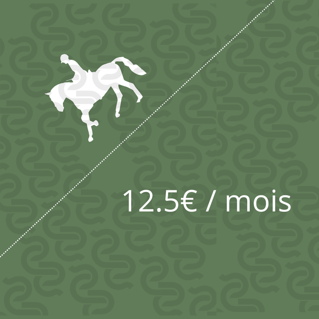 Programme cavalier 1 mois