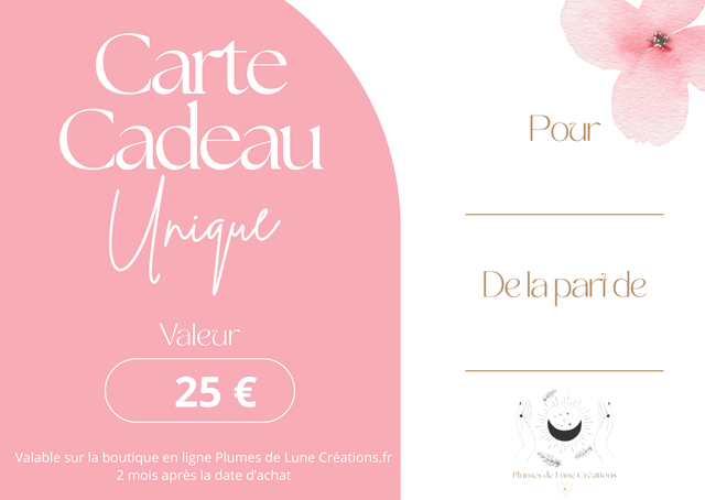 Carte cadeau