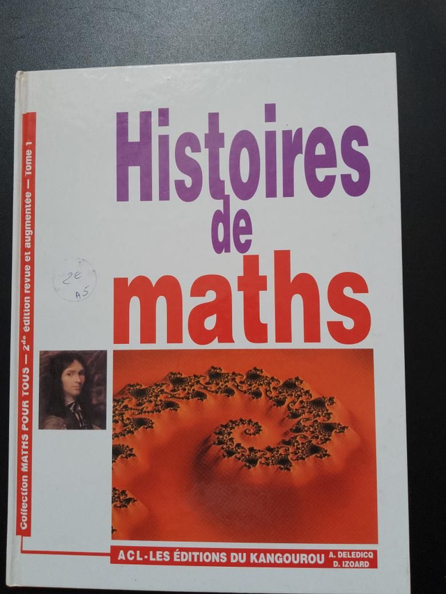 Histoire de maths