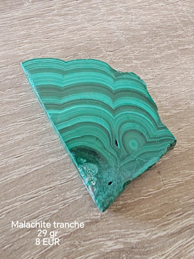 Malachite tranche 