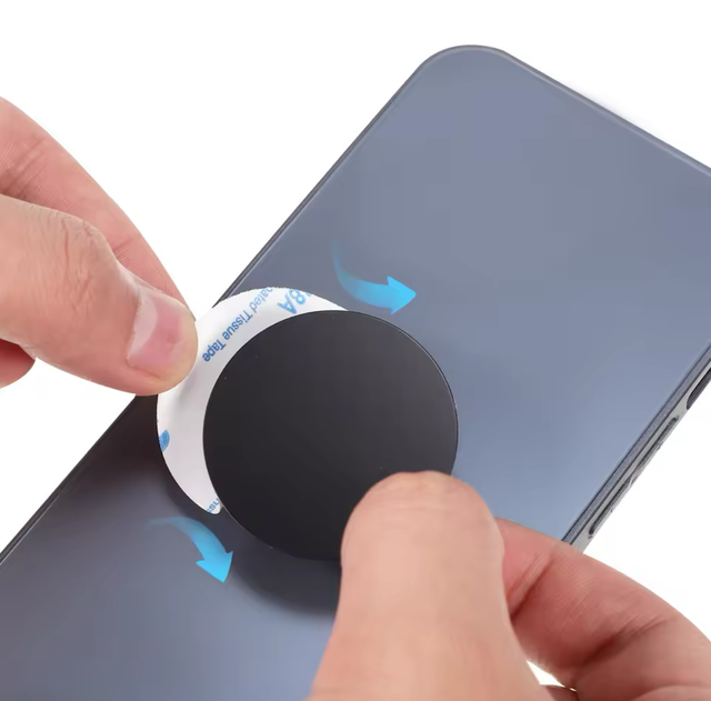 Placa Metalica Redonda 