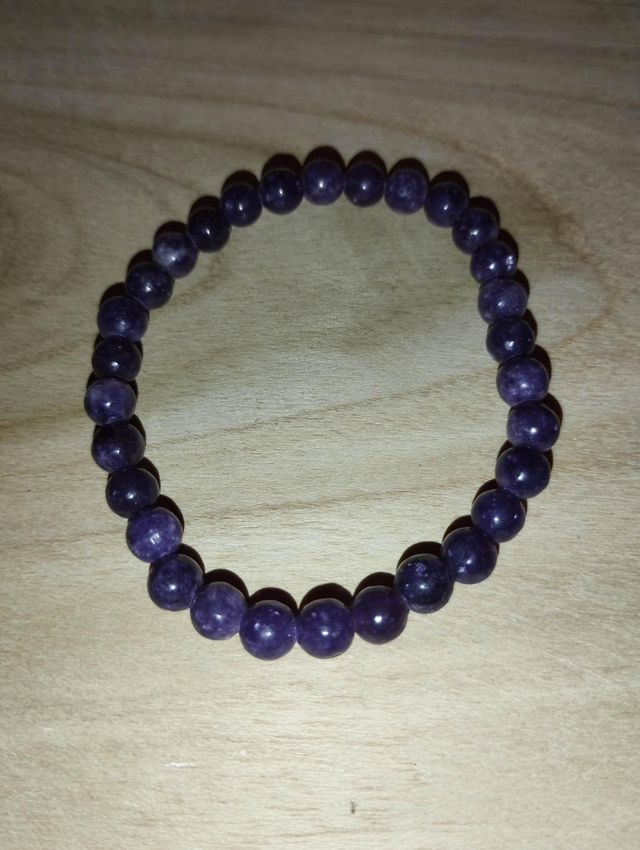 Lepidolite bracelet en perles de 6 mm 
