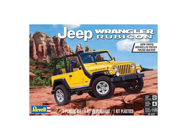 Jeep Wrangler Rubicon revell 14501 1/25