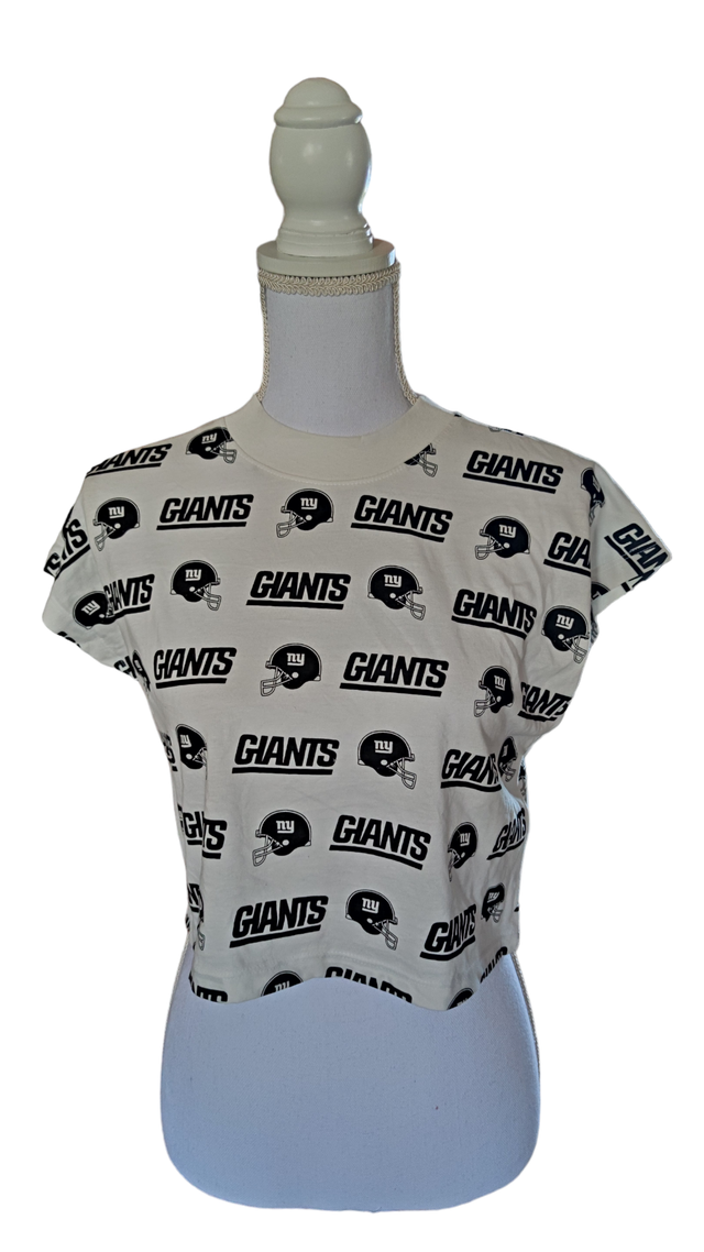 Top court manches courtes écru taille XS (NFL) 