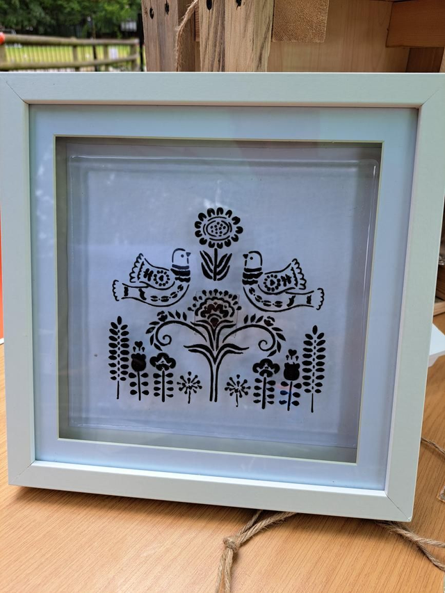 Norweigan birds in frame