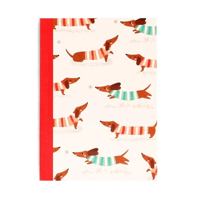 A6 Notebook - Sausage Dog
