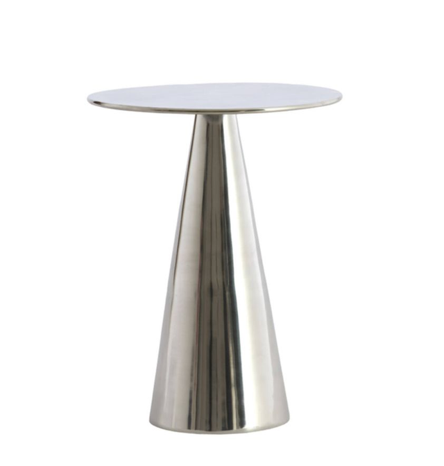 LEOVA side table - nickel medium