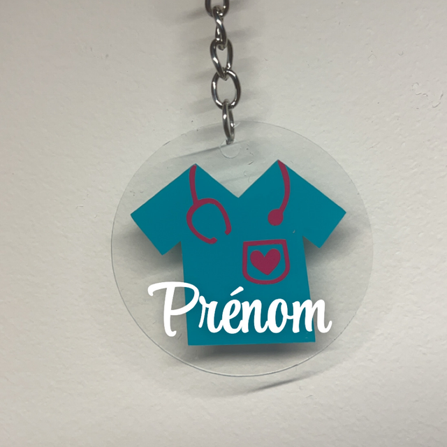 Porte clef infirmier 