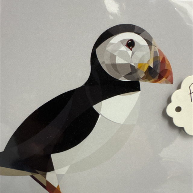 Puffin print