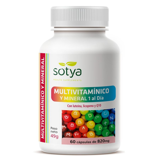 Multivitaminico 600mg 60comp Sotya