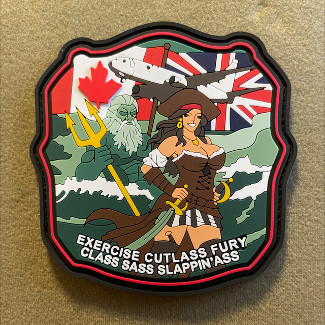 201Sqn Exercise Cutlass Fury Patch 2025