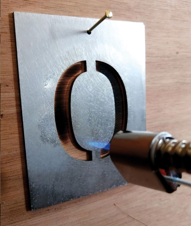 POCHOIR NUMERO OU LETTRE INDIVIDUEL INOX