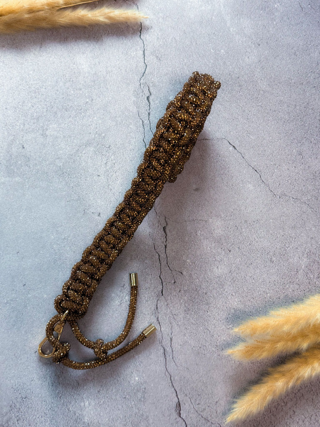Bag Strap Luxe | bronze | Strass | Taschengurt 