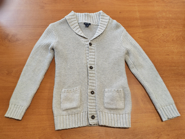 Gilet gris 3 ans