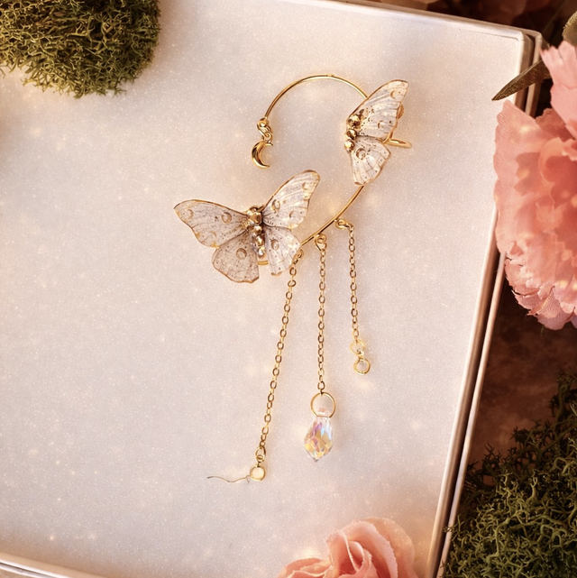 Tour d’oreille lune d’or 