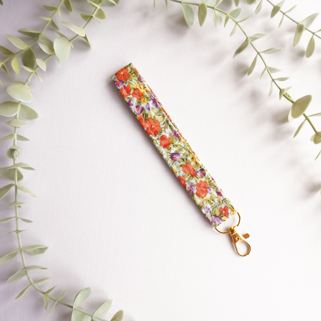 Summer Keyring Wristlet 