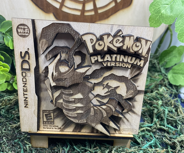 Décoration gameboy, Pokémon version platine