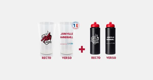 Pack : 1 eco-cup + 1 gourde