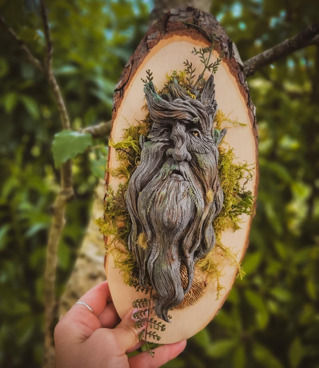 Ent de Printemps - Sculpture Fantastique