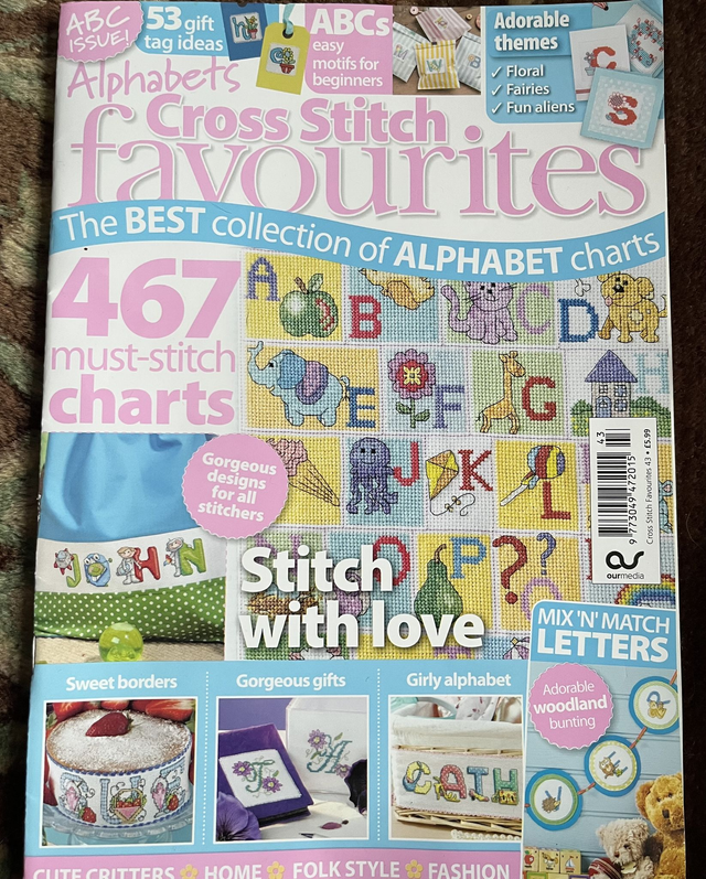 Alphabets Cross Stitch Favourites Magazine