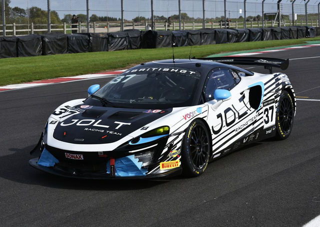 ICA4555  #37 McLaren Artura GT4 Jolt Racing British GT Motorsport 2025 Donington Park Photographic Print