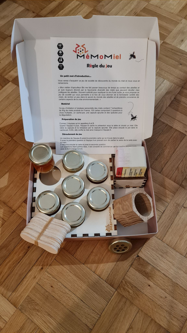 MéMoMiel Jeu de société complet