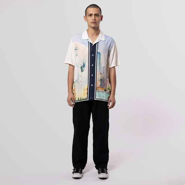 523CA0095 - HUF CAMICIA MEZZA MANICA