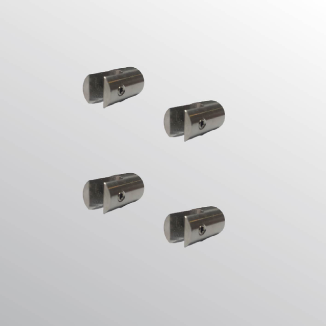 Fixador bandeira aço-inox 13X24 (Pack de 4)